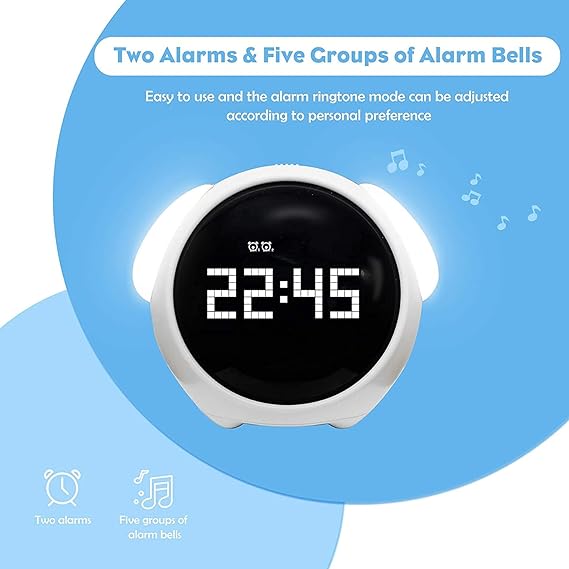 Led Emoji Alarm Clock - (Select From Drop Down Menu)