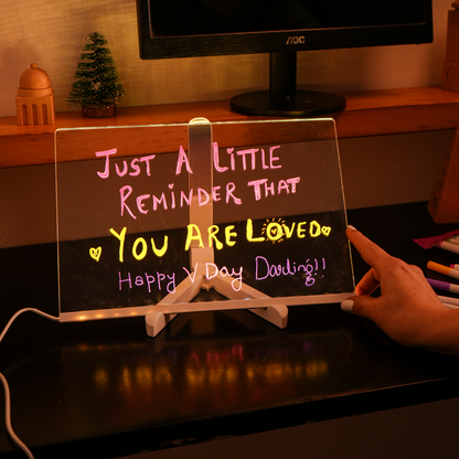 3D Acrylic LED Message Board