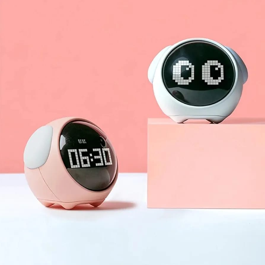 Led Emoji Alarm Clock - (Select From Drop Down Menu)