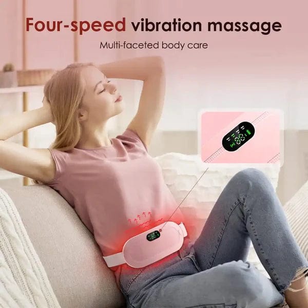 Menstrual Cramps Pain Relief Pain Reliever Heating Warming Pad - Portable Menstrual Belt and Massager Portable Menstrual Belt and Massager Zaavio®