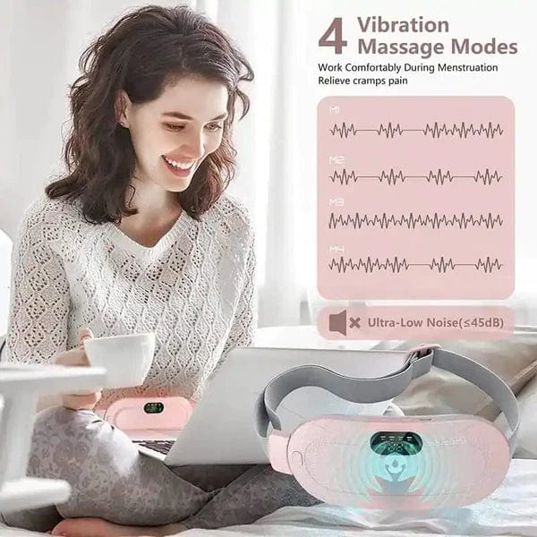 Menstrual Cramps Pain Relief Pain Reliever Heating Warming Pad - Portable Menstrual Belt and Massager Portable Menstrual Belt and Massager Zaavio®